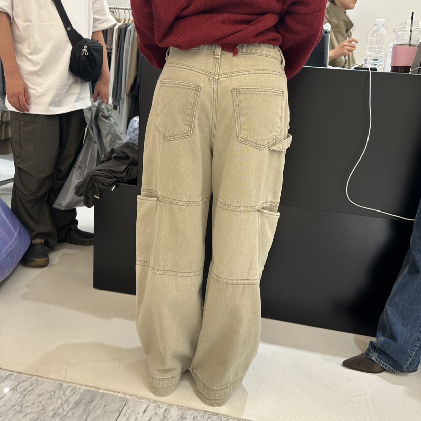 BAGUETTE-P東大門㊣實拍女裝新品25秋冬時尚職業推薦休閑褲BAGUETTE-P休閑褲