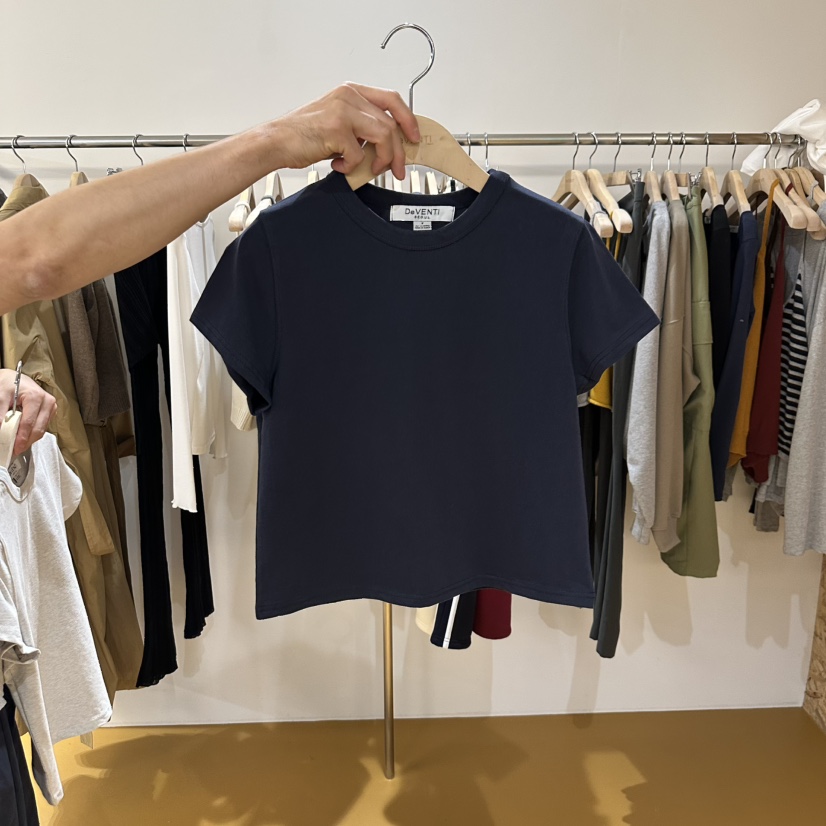 DE VENTI東大門㊣直郵女士新品真品推薦職業人氣25秋冬T恤DE VENTIT恤圖色2