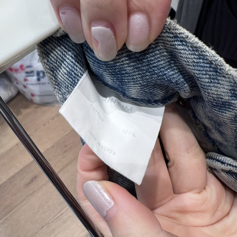 JINSIM韓國代購㊣女裝新款時尚25秋冬休閑真品職業推薦牛仔褲JINSIM牛仔褲