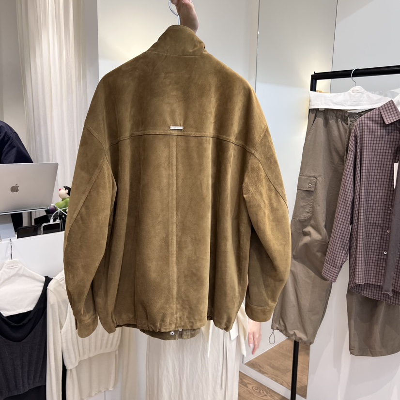 JINSIM韓國直郵㊣女裝新款休閑人氣推薦真品25秋冬熱賣夾克JINSIM夾克