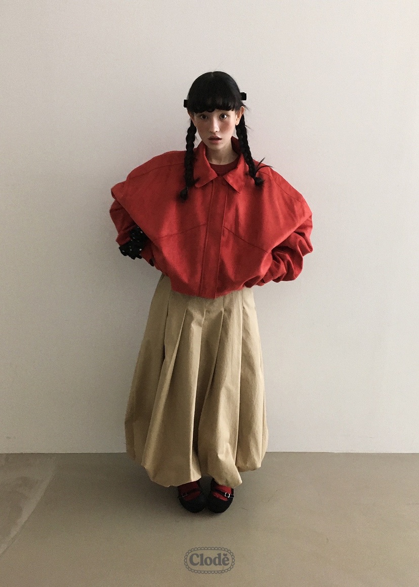 CLODE韓國代購㊣女裝新品推薦休閑25秋冬職業人氣夾克絨面革CLODE夾克