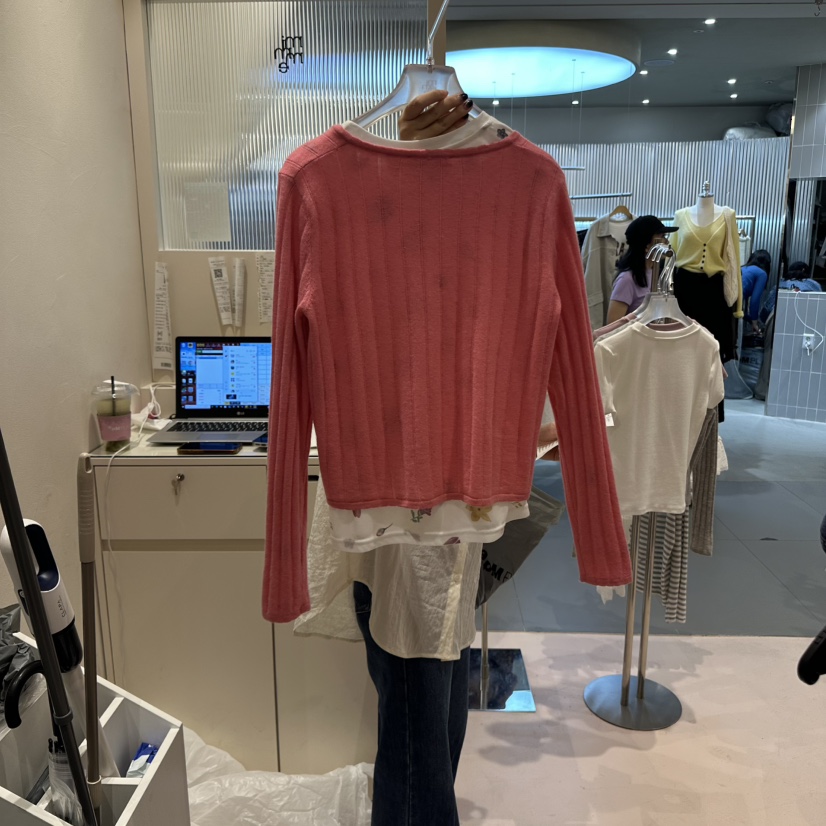 MIMME東大門㊣代購女裝新品熱賣時尚職業真品休閑人氣針織衫MIMME針織衫