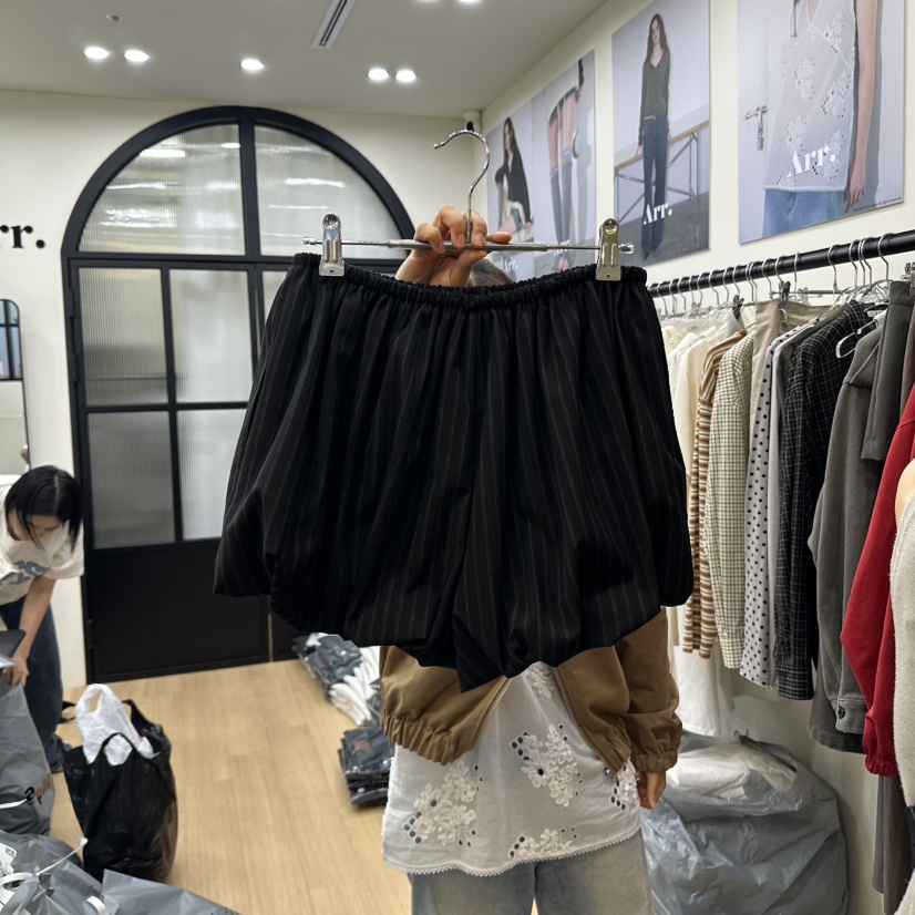 ARR韓國代購㊣女裝新品職業人氣真品25秋冬休閑推薦時尚短褲ARR短褲