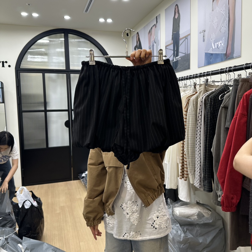 ARR韓國代購㊣女裝新品職業人氣真品25秋冬休閑推薦時尚短褲ARR短褲圖色2