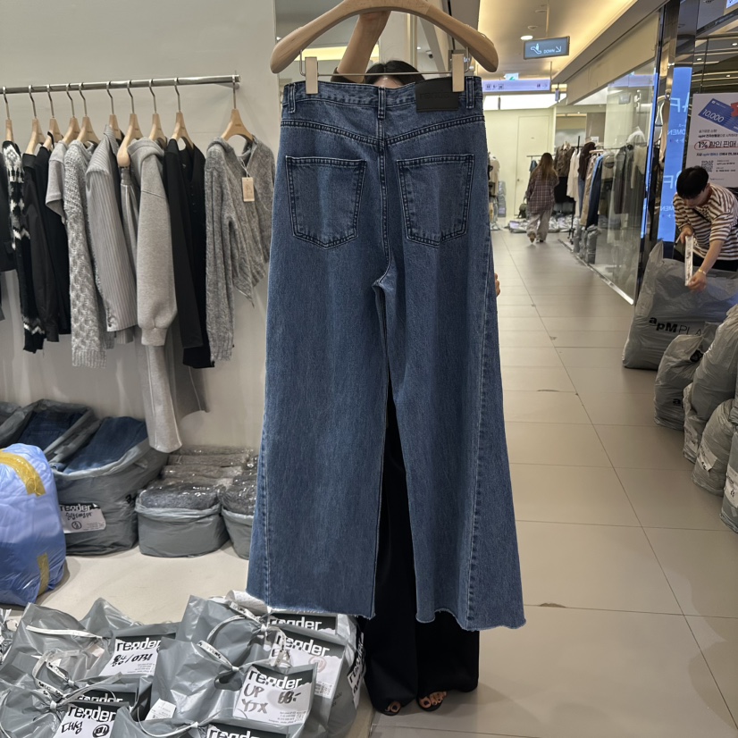 RENDER韓國代購㊣女裝新品熱賣人氣職業時尚25秋冬推薦牛仔褲RENDER牛仔褲