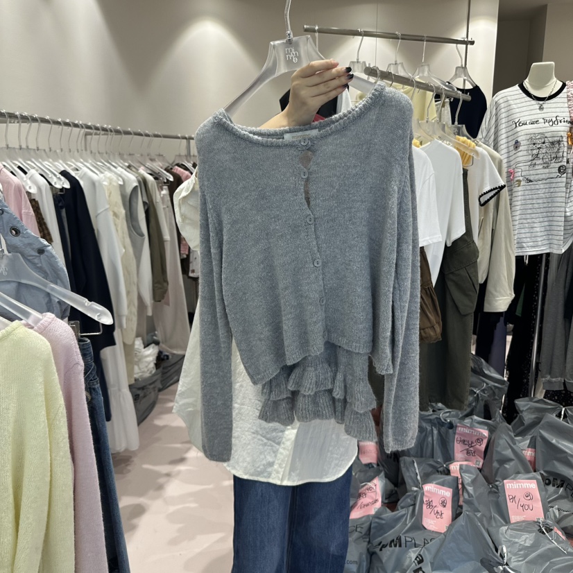 MIMME東大門㊣實拍女裝新款熱賣25秋冬真品時尚休閑套裝兩件套MIMME套裝圖色3