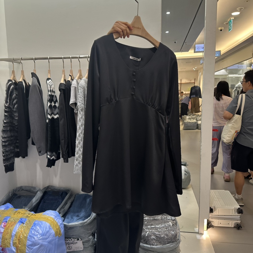 RENDER東大門㊣代購女裝新款真品推薦人氣25秋冬熱賣連衣裙RENDER連衣裙圖色2