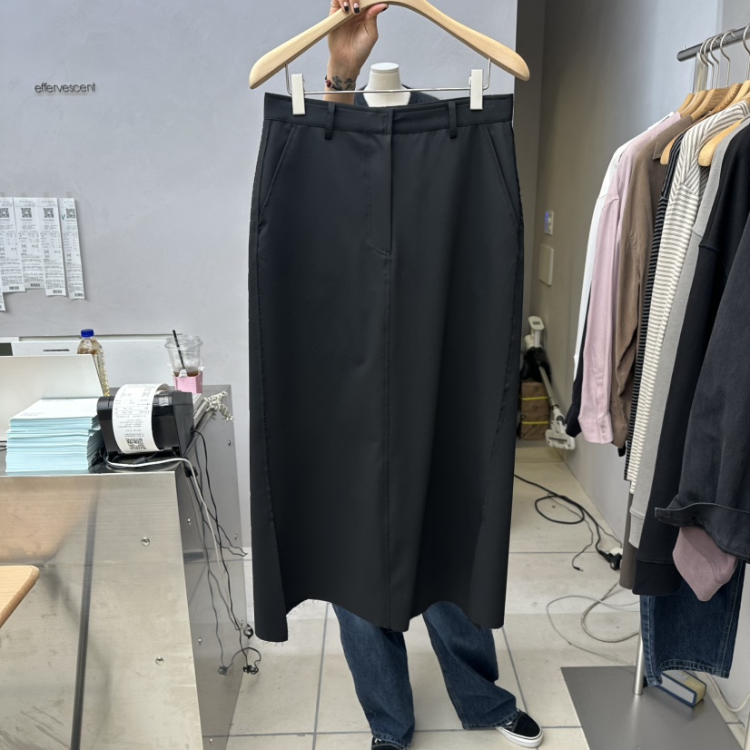 EFFERVESCENT東大門㊣代購女士新品時尚休閑熱賣真品職業長裙evc/effervescent長裙圖色3