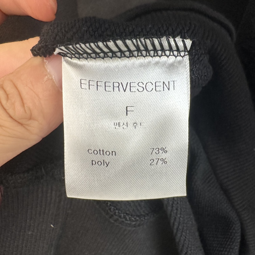 EFFERVESCENT東大門㊣代購女士新款休閑人氣25秋冬時尚衛衣evc/effervescent衛衣