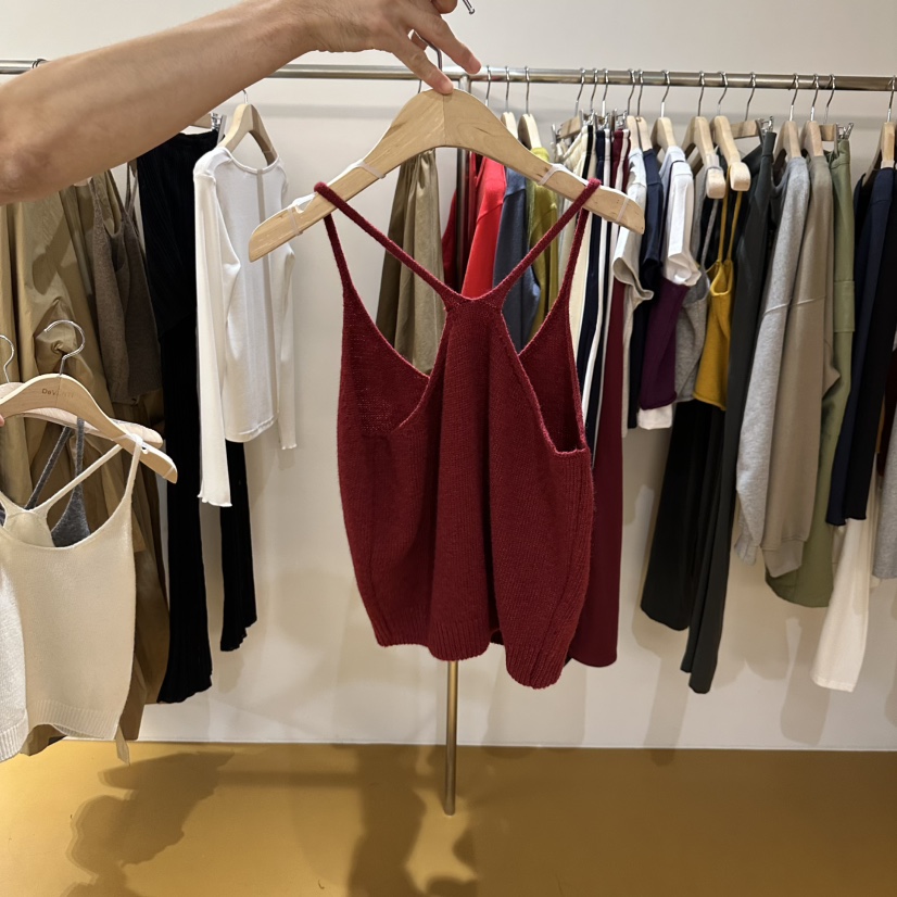 DE VENTI東大門㊣代購女士新品推薦25秋冬人氣熱賣吊帶背心DE VENTI吊帶/背心