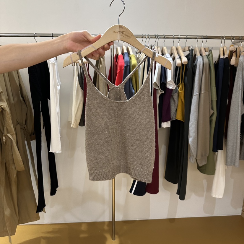 DE VENTI東大門㊣代購女士新品推薦25秋冬人氣熱賣吊帶背心DE VENTI吊帶/背心