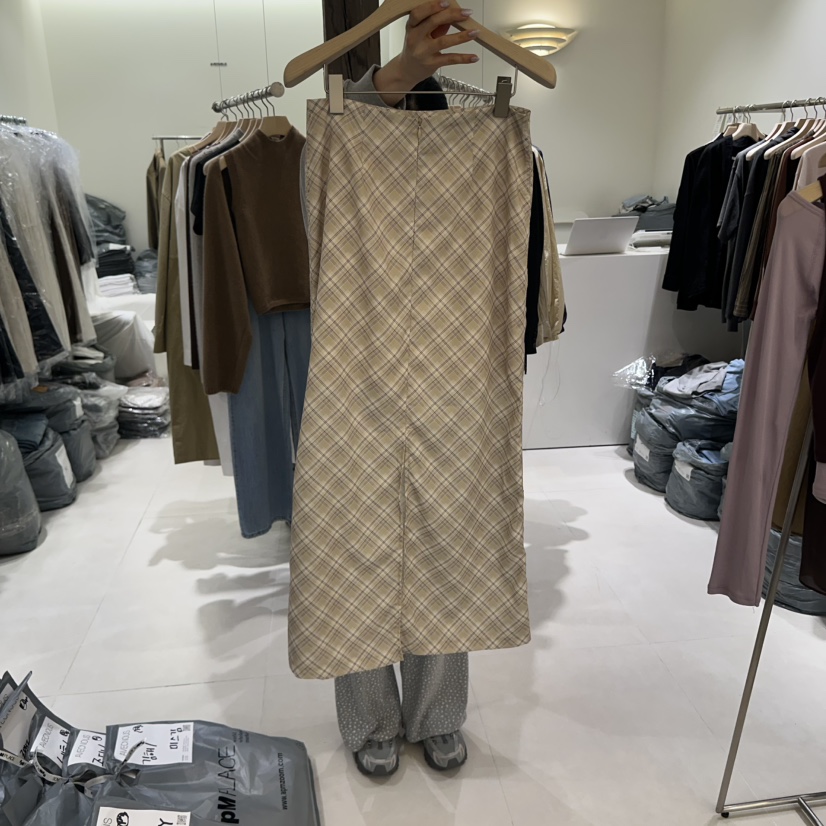 AVECNOUS東大門㊣直郵女裝新款人氣時尚休閑熱賣真品職業長裙AVECNOUS長裙