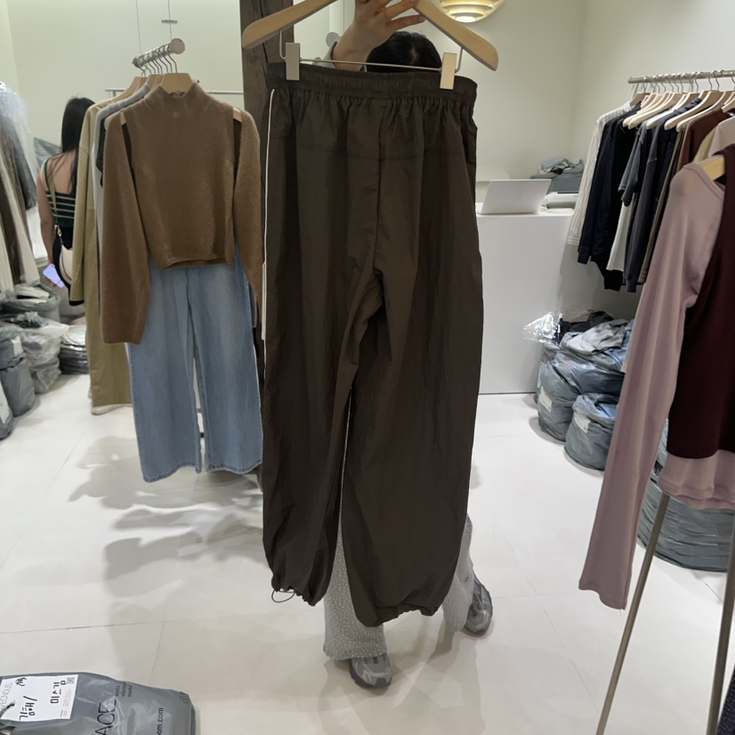 AVECNOUS東大門㊣實拍女士新款休閑推薦人氣25秋冬熱賣休閑褲AVECNOUS休閑褲