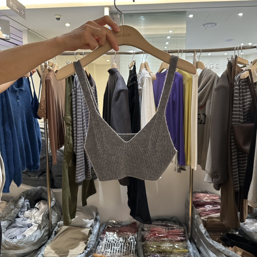 DE VENTI東大門㊣代購女裝新品真品休閑25秋冬吊帶背心不含內搭DE VENTI吊帶/背心