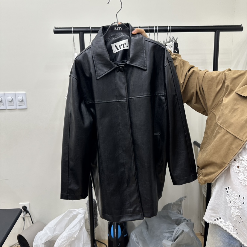 ARR東大門㊣直郵女裝新品25秋冬休閑職業推薦真品人氣時尚夾克ARR夾克圖色2