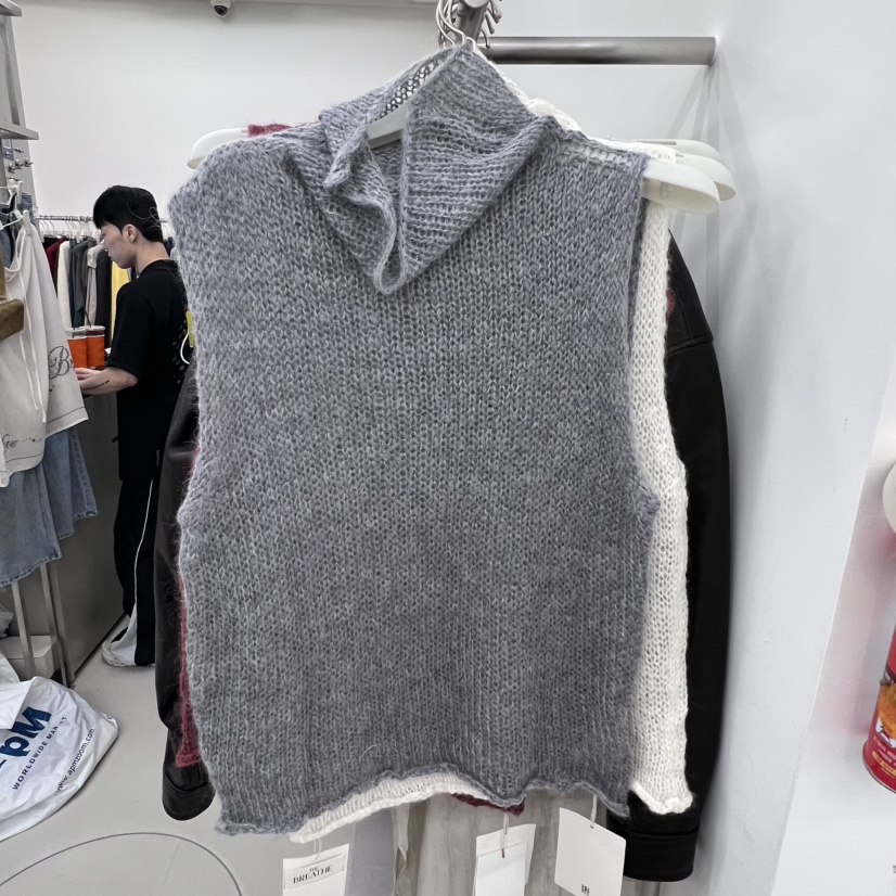 BREATHE東大門㊣直郵女裝新品休閑推薦職業熱賣25秋冬吊帶背心BREATHE吊帶/背心圖色2