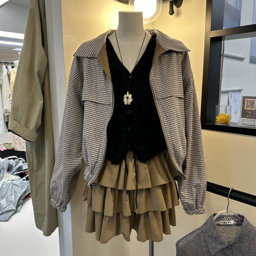 ARR東大門㊣代購女裝新品休閑熱賣推薦25秋冬真品針織衫開衫ARR針織衫圖色2