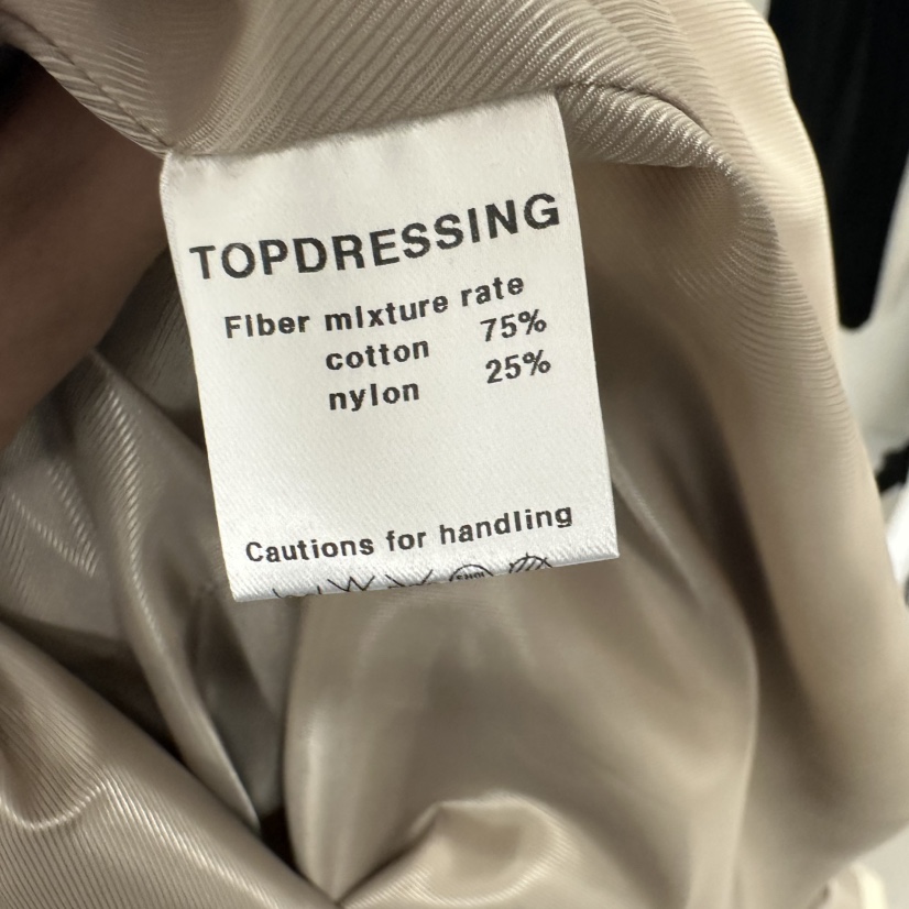 TOPDRESSING韓國直郵㊣女士新品25秋冬時尚人氣長款風衣含腰帶TOPDRESSING長款風衣