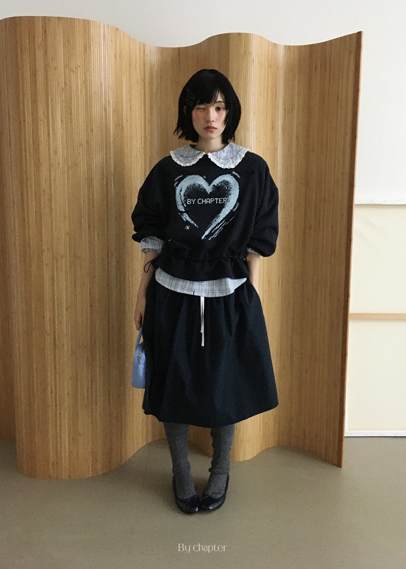 BY CHAPTER東大門㊣直郵女裝新品真品熱賣職業25秋冬休閑衛衣Chapter衛衣