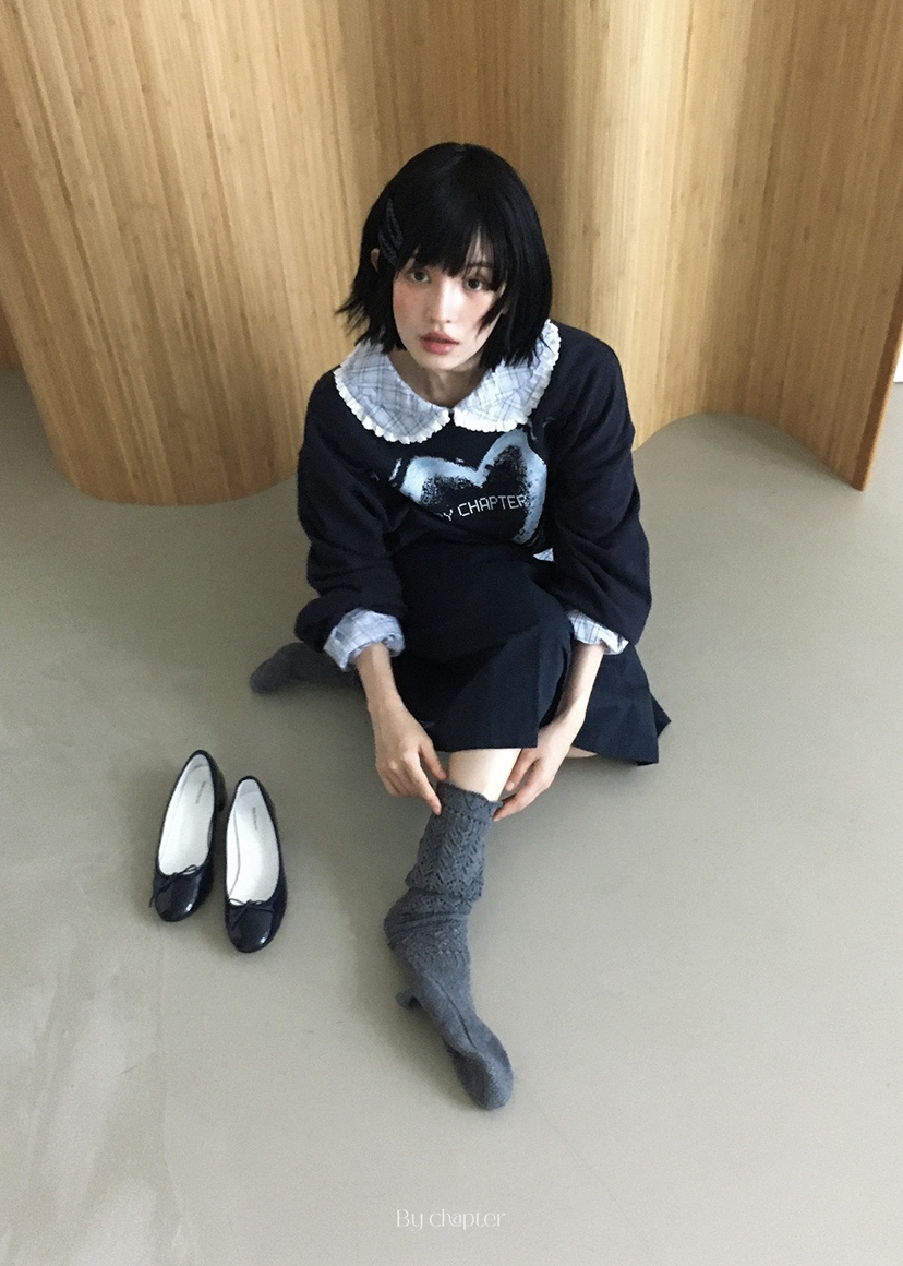 BY CHAPTER東大門㊣直郵女裝新品真品熱賣職業25秋冬休閑衛衣Chapter衛衣