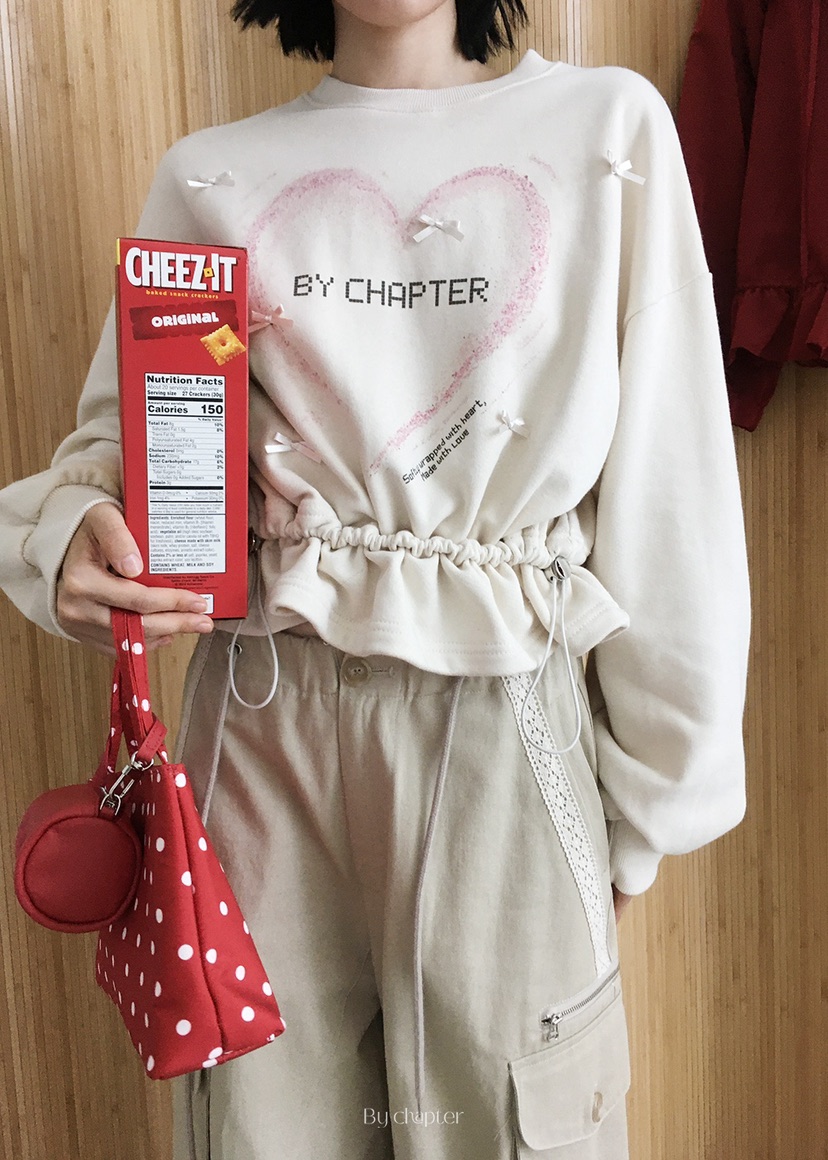 BY CHAPTER東大門㊣直郵女裝新品真品熱賣職業25秋冬休閑衛衣Chapter衛衣