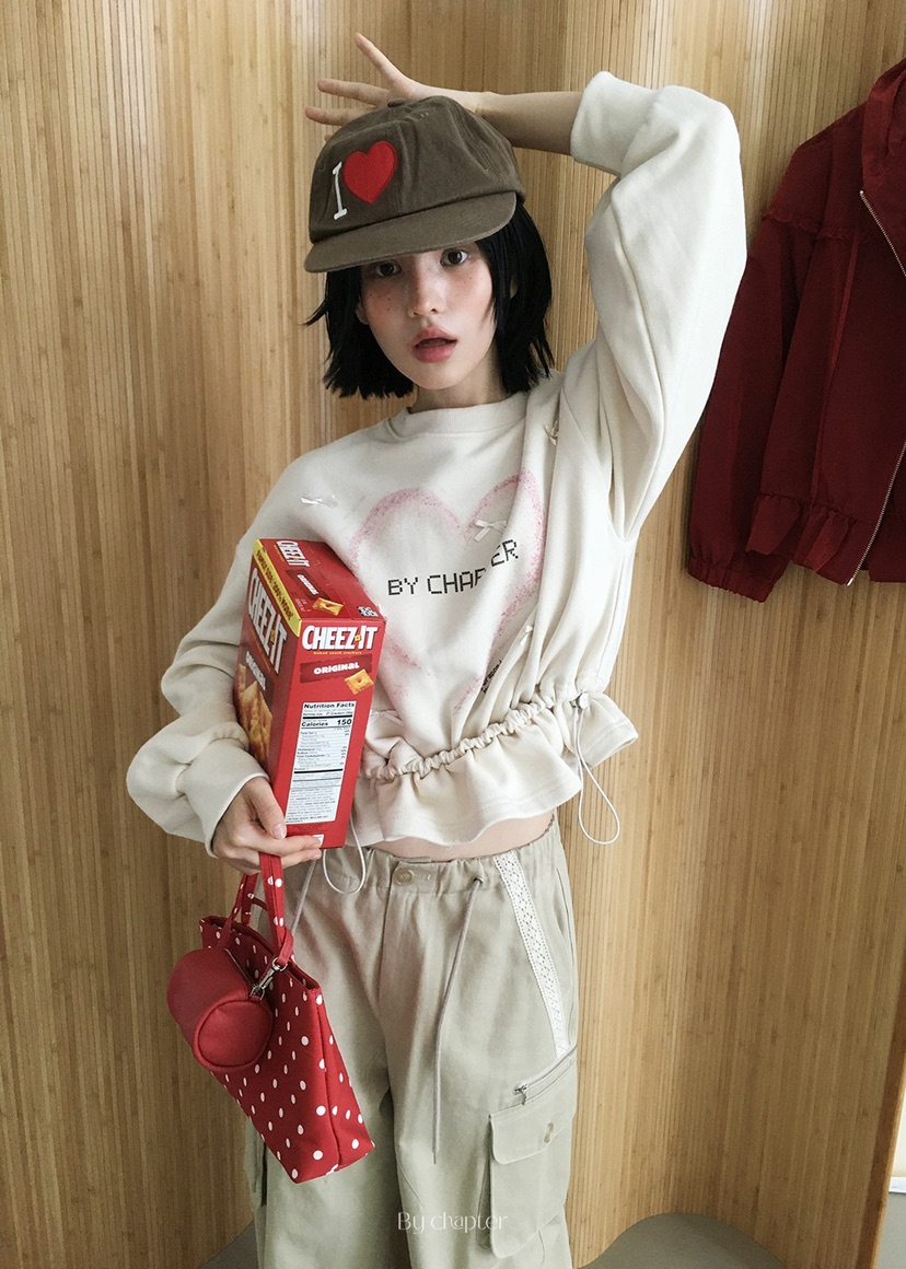 BY CHAPTER東大門㊣直郵女裝新品真品熱賣職業25秋冬休閑衛衣Chapter衛衣