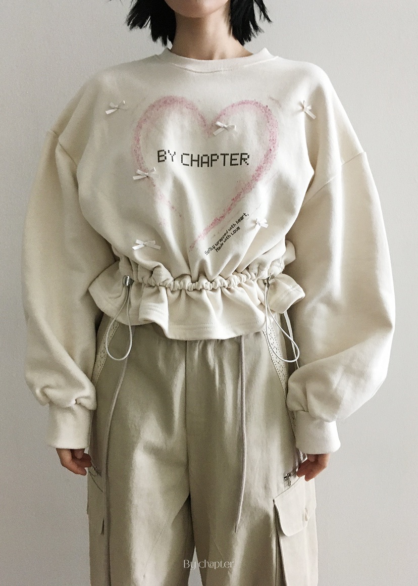BY CHAPTER東大門㊣直郵女裝新品真品熱賣職業25秋冬休閑衛衣Chapter衛衣