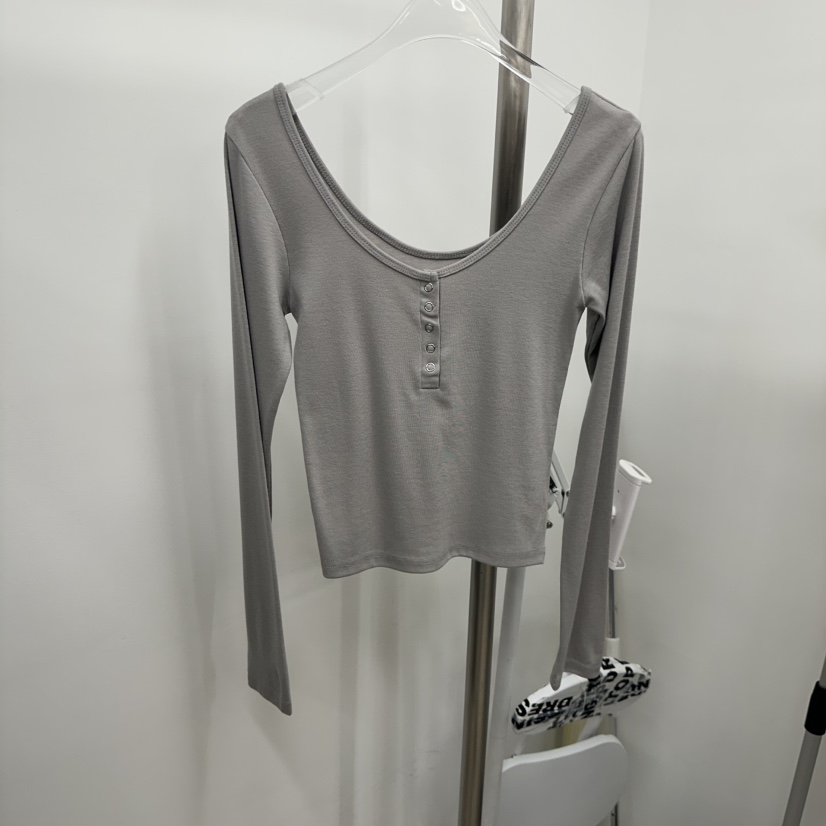 TOPDRESSING韓國直郵㊣女士新品時尚真品熱賣人氣休閑長袖T恤TOPDRESSING長袖T恤圖色2