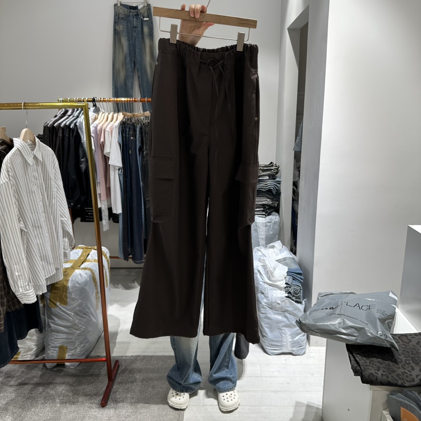 GRAYMELLOW韓國代購㊣女士新款熱賣推薦25秋冬職業時尚休閑褲GRAYMELLOW休閑褲