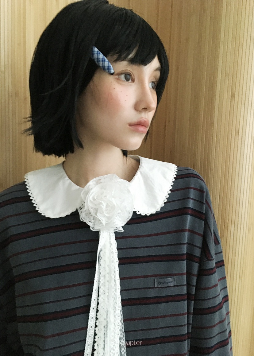 BY CHAPTER東大門㊣代購女裝新品休閑時尚推薦人氣長袖T恤Chapter長袖T恤