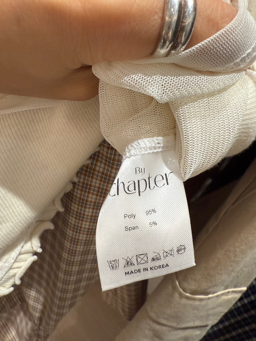 BY CHAPTER韓國直郵㊣女裝新品真品推薦25秋冬套裝兩件套套裝Chapter套裝