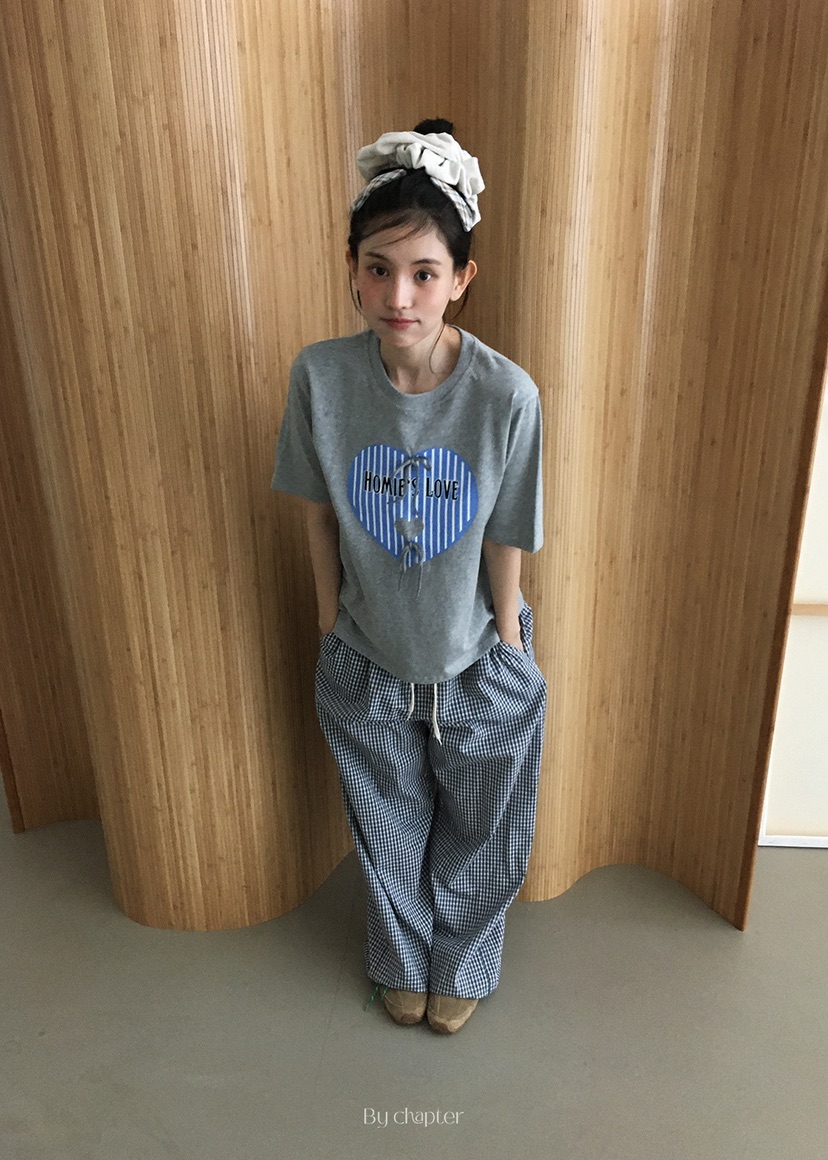 BY CHAPTER東大門㊣直郵女士新款25秋冬休閑熱賣職業人氣T恤ChapterT恤