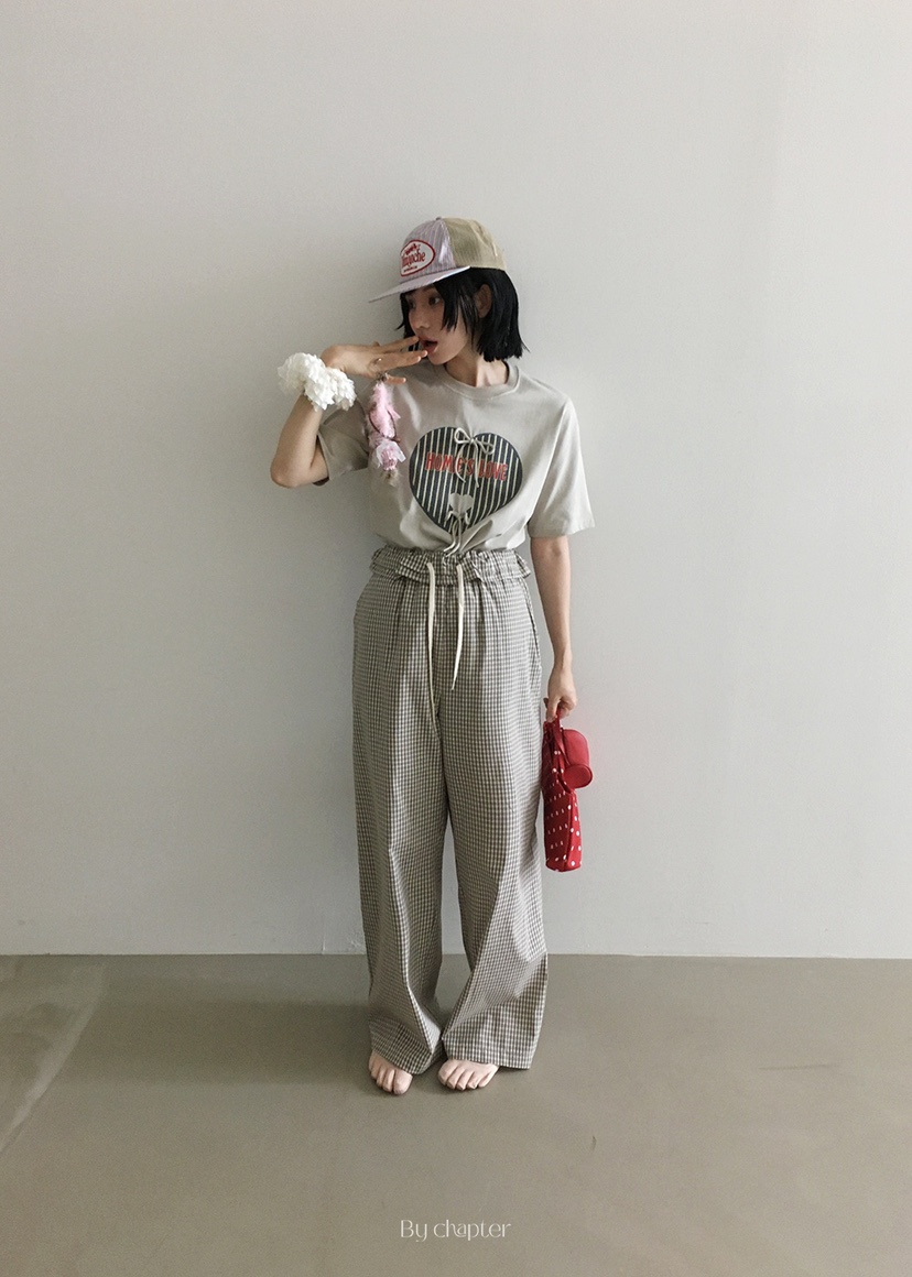 BY CHAPTER東大門㊣直郵女士新款25秋冬休閑熱賣職業人氣T恤ChapterT恤
