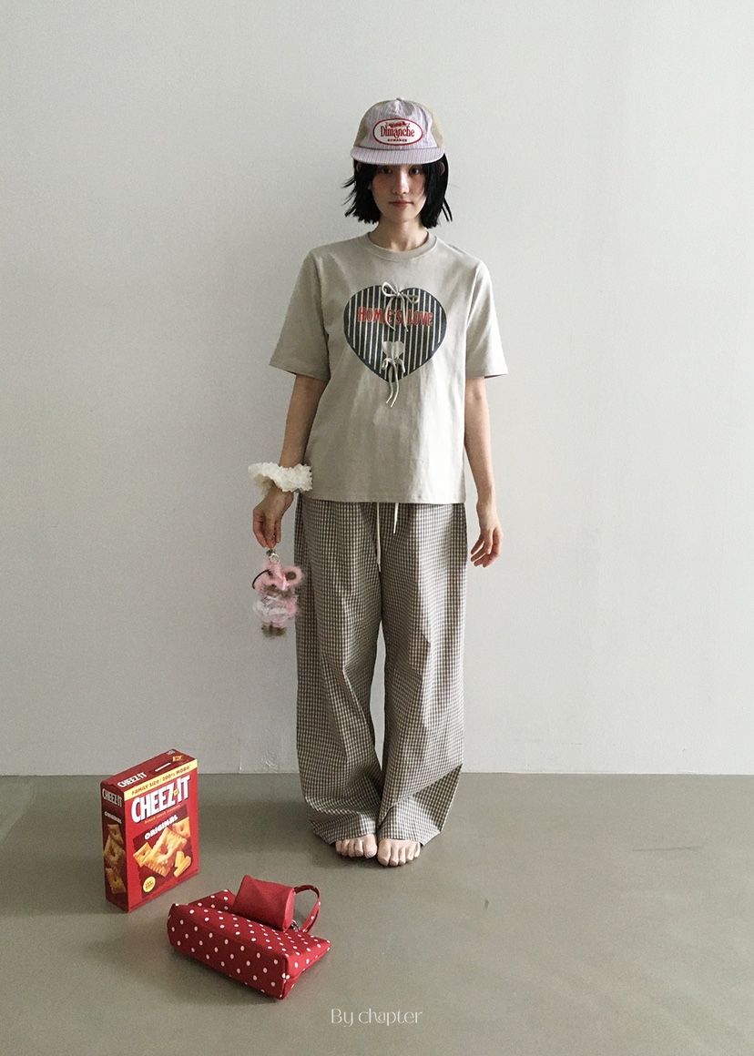 BY CHAPTER東大門㊣直郵女士新款25秋冬休閑熱賣職業人氣T恤ChapterT恤