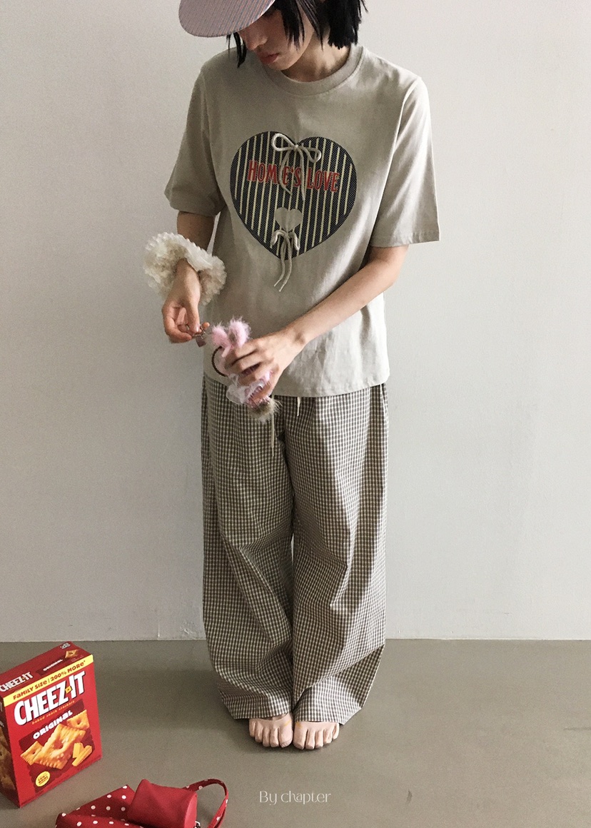 BY CHAPTER東大門㊣直郵女士新款25秋冬休閑熱賣職業人氣T恤ChapterT恤