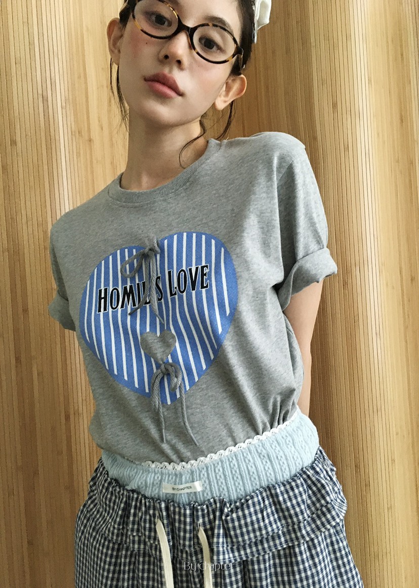 BY CHAPTER東大門㊣直郵女士新款25秋冬休閑熱賣職業人氣T恤ChapterT恤圖色2