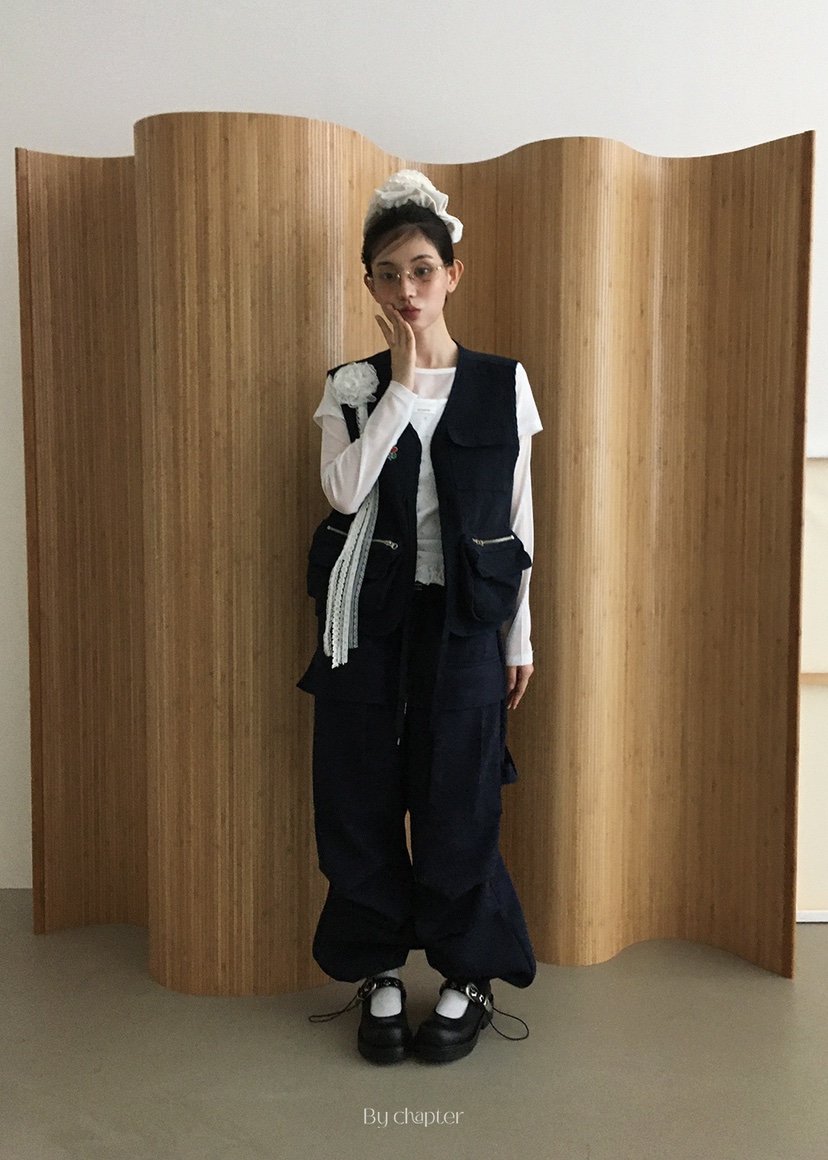 BY CHAPTER東大門㊣直郵女士新品推薦熱賣休閑馬甲不含內搭Chapter馬甲