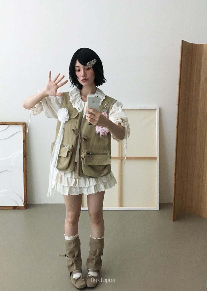 BY CHAPTER東大門㊣直郵女士新品推薦熱賣休閑馬甲不含內搭Chapter馬甲