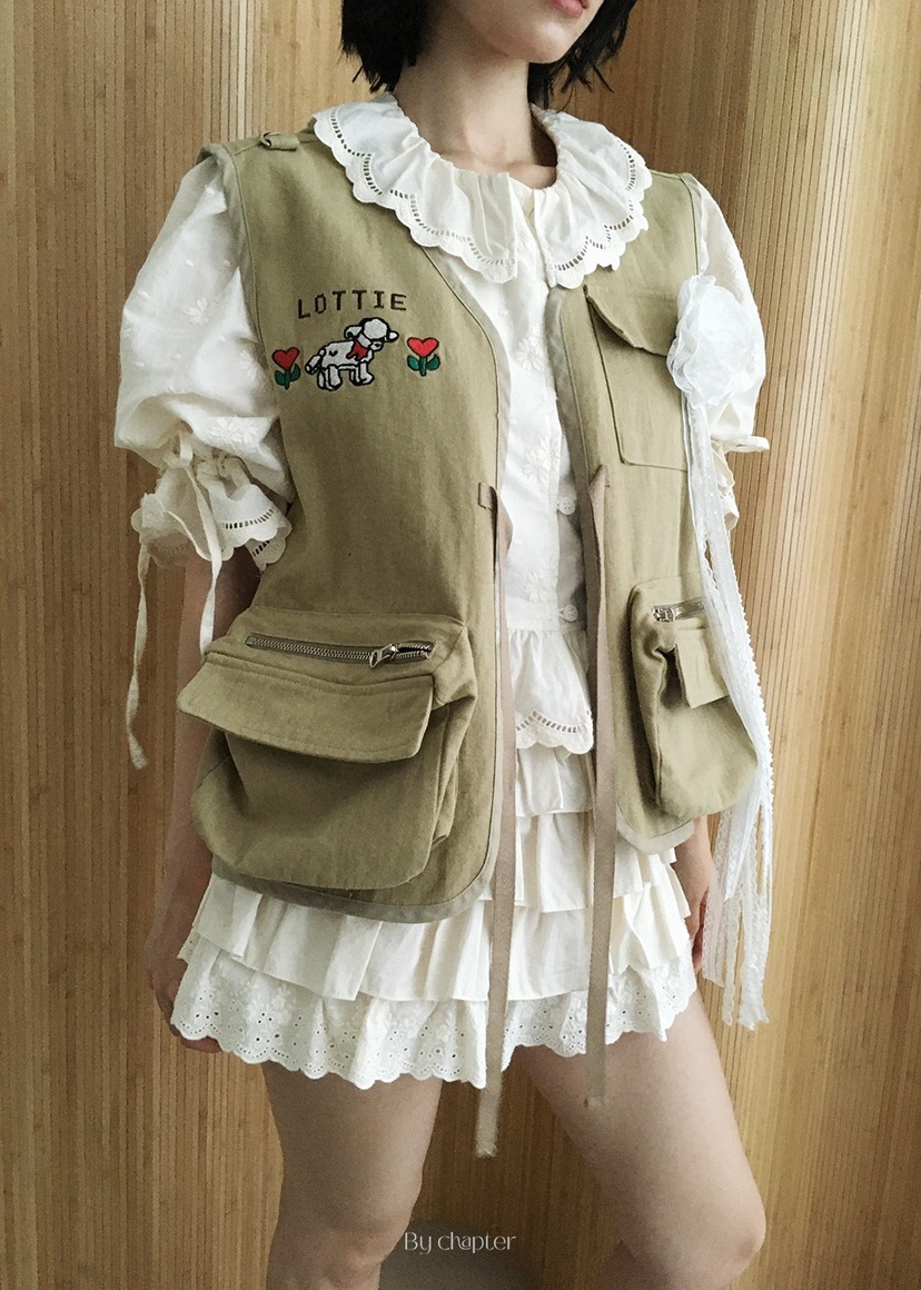 BY CHAPTER東大門㊣直郵女士新品推薦熱賣休閑馬甲不含內搭Chapter馬甲