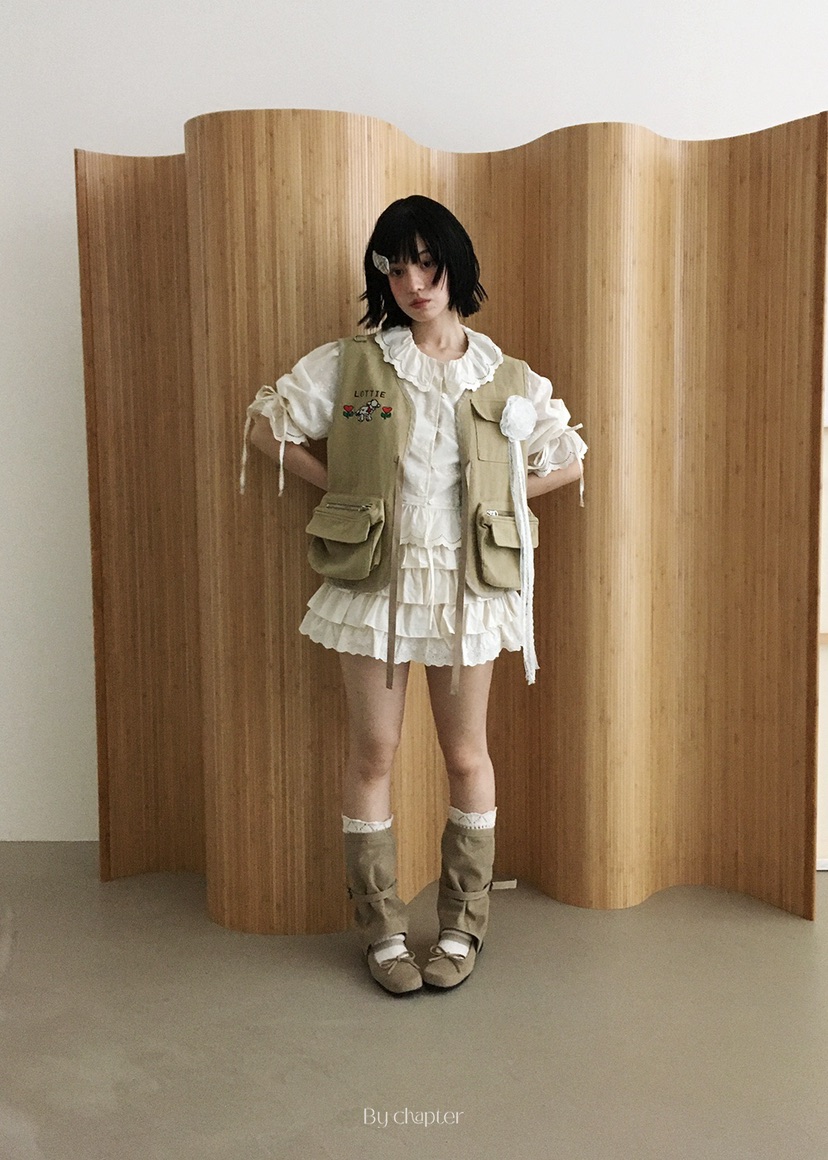 BY CHAPTER東大門㊣直郵女士新品推薦熱賣休閑馬甲不含內搭Chapter馬甲