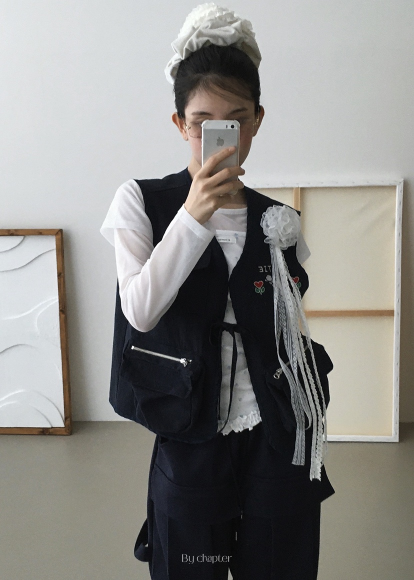 BY CHAPTER東大門㊣直郵女士新品推薦熱賣休閑馬甲不含內搭Chapter馬甲圖色2