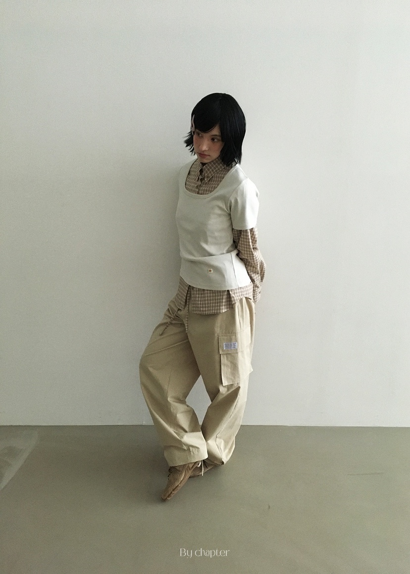 BY CHAPTER韓國代購㊣女裝新款人氣時尚熱賣真品推薦休閑褲Chapter休閑褲