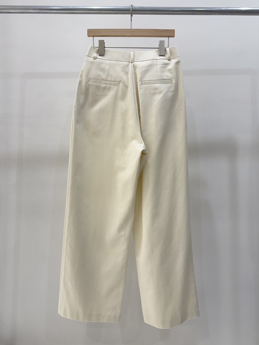BLANC-A東大門㊣代購女裝新款真品休閑25秋冬職業休閑褲天絲BLANC-A休閑褲