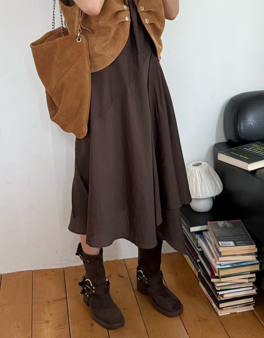 STANDING韓國直郵㊣女士新品人氣25秋冬推薦時尚熱賣連衣裙STANDING連衣裙