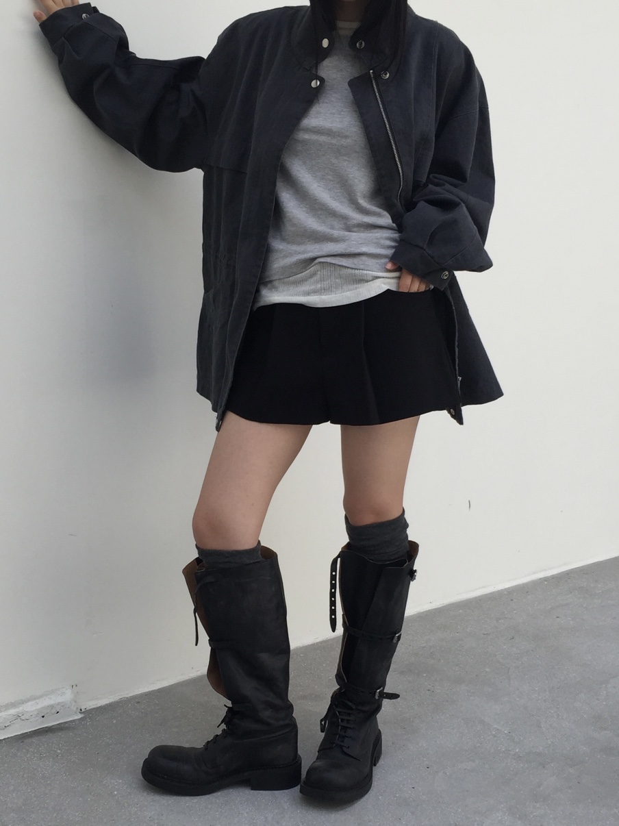 LOVE MOMENT韓國代購㊣女裝新品休閑25秋冬職業時尚人氣夾克LOVE MOMENT夾克