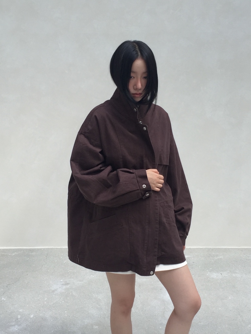 LOVE MOMENT韓國代購㊣女裝新品休閑25秋冬職業時尚人氣夾克LOVE MOMENT夾克