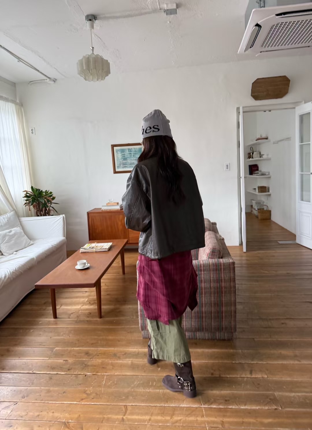 STANDING韓國代購㊣女裝新品人氣熱賣休閑推薦真品時尚夾克STANDING夾克