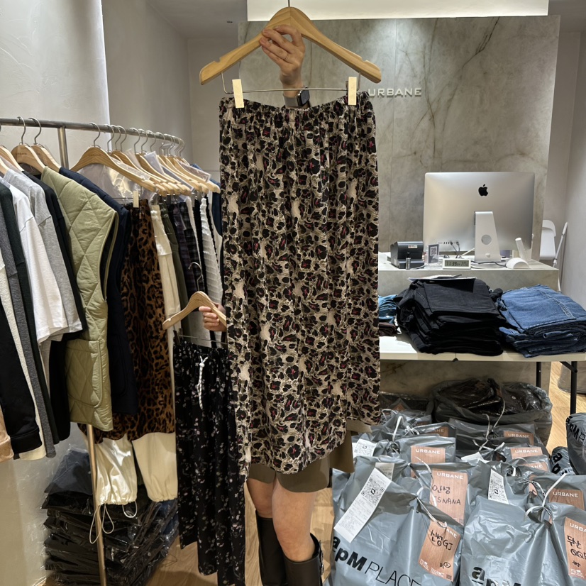 URBANE-P東大門㊣實拍女士新品人氣真品時尚推薦休閑熱賣長裙URBANE-P長裙