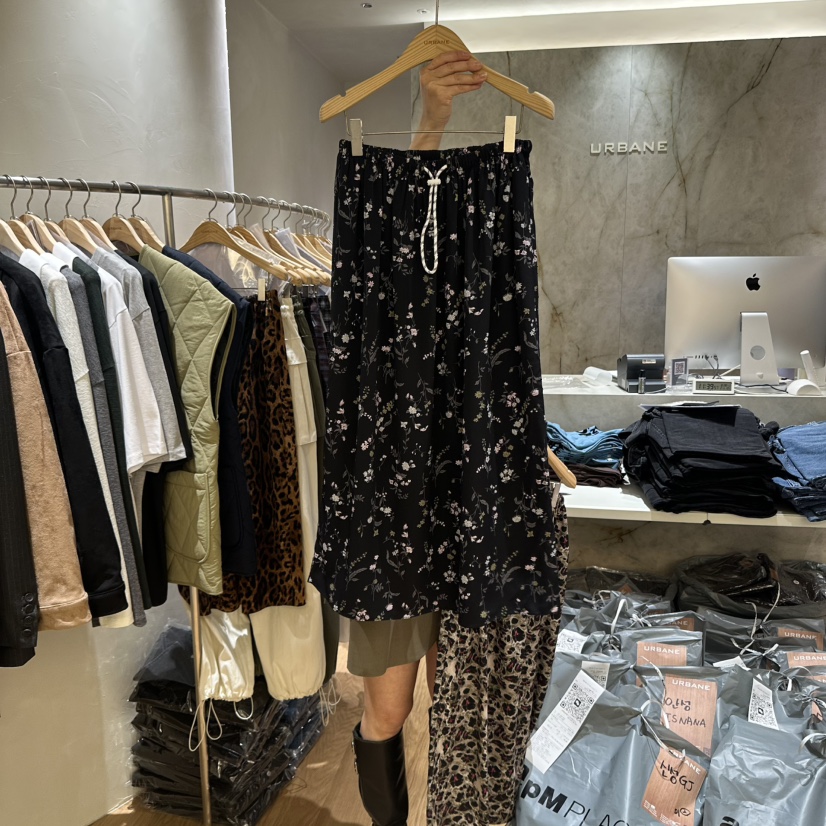 URBANE-P東大門㊣實拍女士新品人氣真品時尚推薦休閑熱賣長裙URBANE-P長裙圖色2