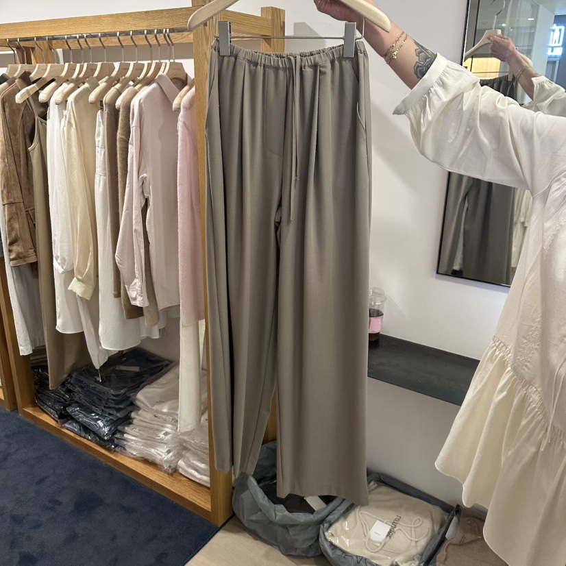 ROUNDER東大門㊣直郵女士新品職業真品時尚25秋冬休閑休閑褲ROUNDER休閑褲